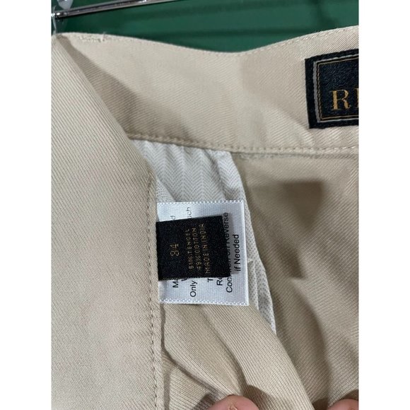 Jos. A. Bank Reserve - Men's Khaki Chino Shorts - Size 34 - Picture 4 of 5